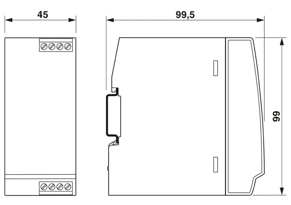 Phoenix Contact 1292320 FIL-1S-1-10A-230AC-UT - 10 A 230 V AC 220 V DC EMC Filtresi