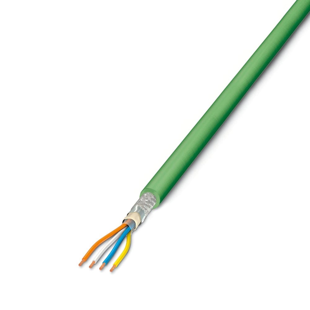 Phoenix Contact 1416486 VS-93A/... | Data Kablosu | PROFINET CAT5, Ekranlı, PVC, Yeşil