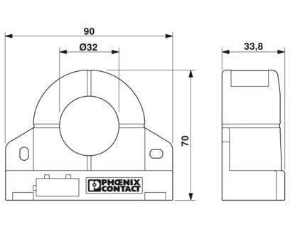 Phoenix Contact-2308027 Üniversal akım transdüseri MCR-SL-CUC-100-I