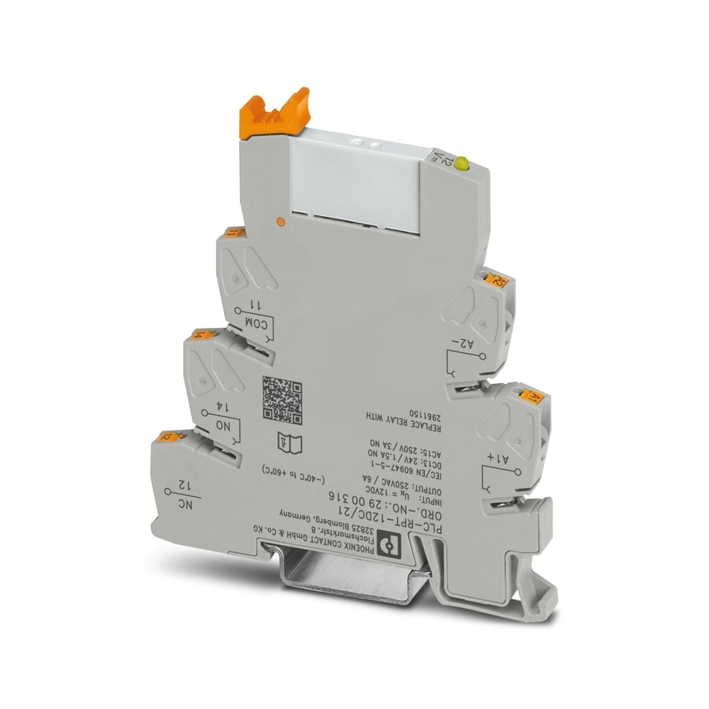 Phoenix Contact 2900316 PLC-RPT- 12DC/21 - Röle modülü