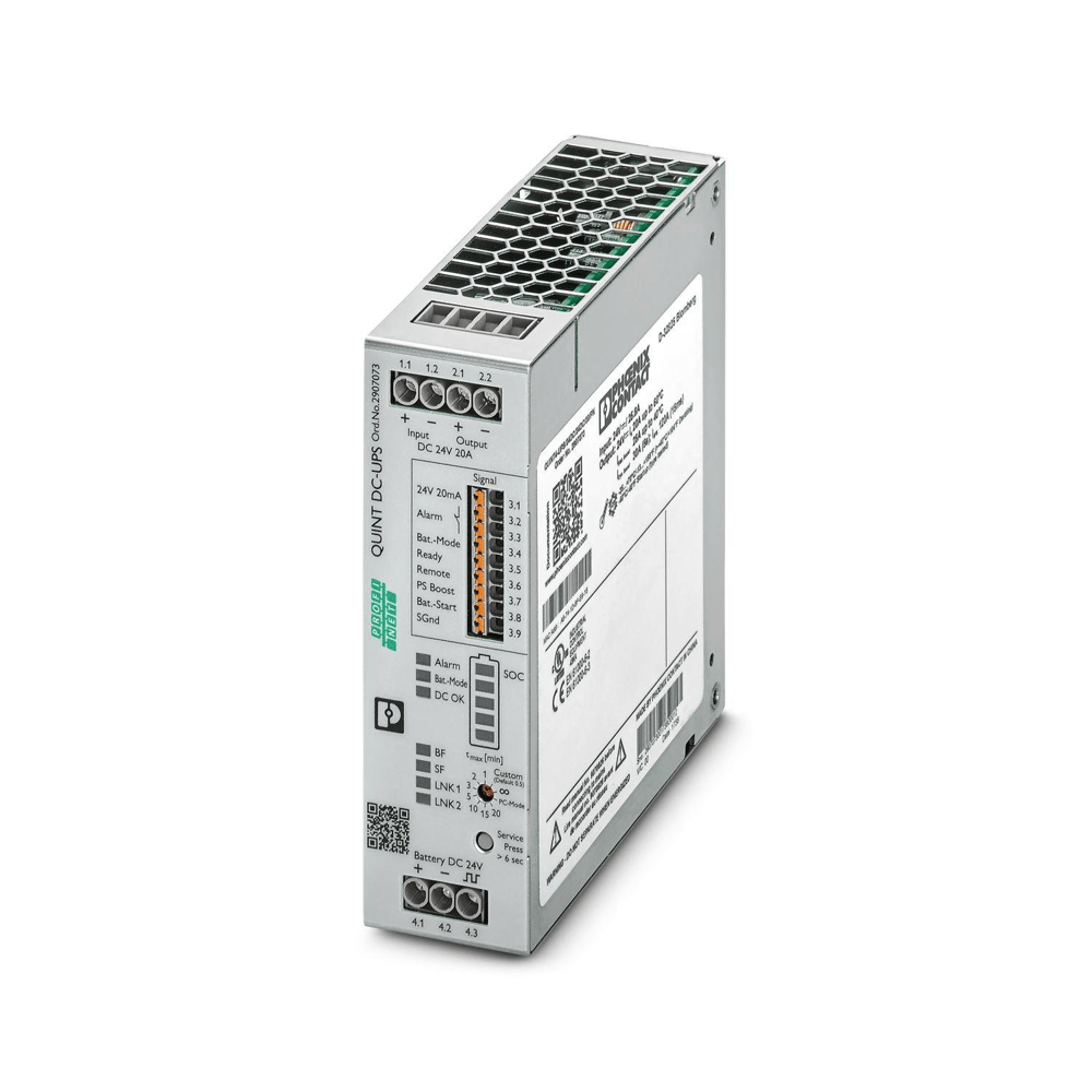 Phoenix Contact –2907073 QUINT4-UPS/24DC/24DC/20/PN - Kesintisiz güç kaynağı