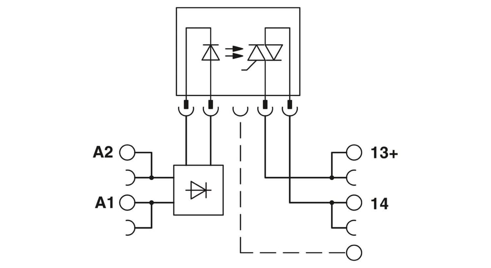 Phoenix Contact 2967840 PLC-OSC- 24DC/230AC/ 1 - Solid-state röle modülü