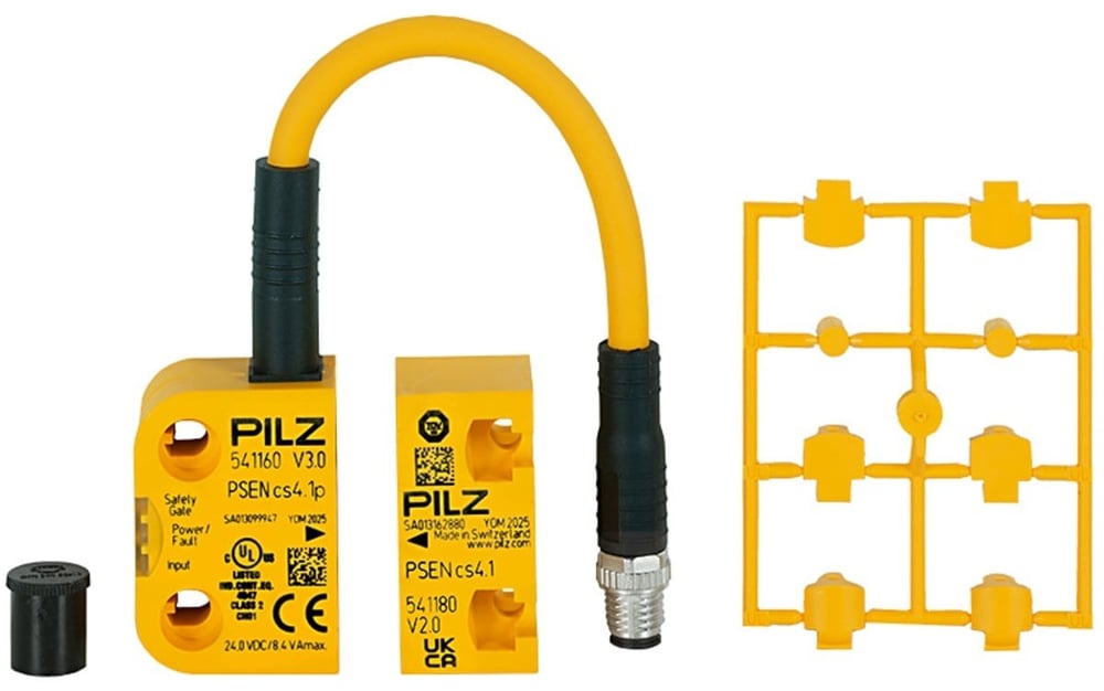 Pilz 541110 PSEN cs4.1p / PSEN cs4.1 1 Unit RFID Kodlu Emniyet Şalteri IP67