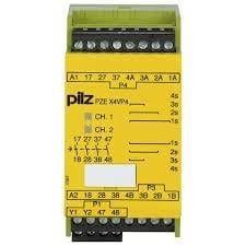 Pilz 777586 PZE X4VP4 24VDC Kontak Genişletme Bloğu – Emniyet Rölesi Modülü, 4 N/O, 4 sn
