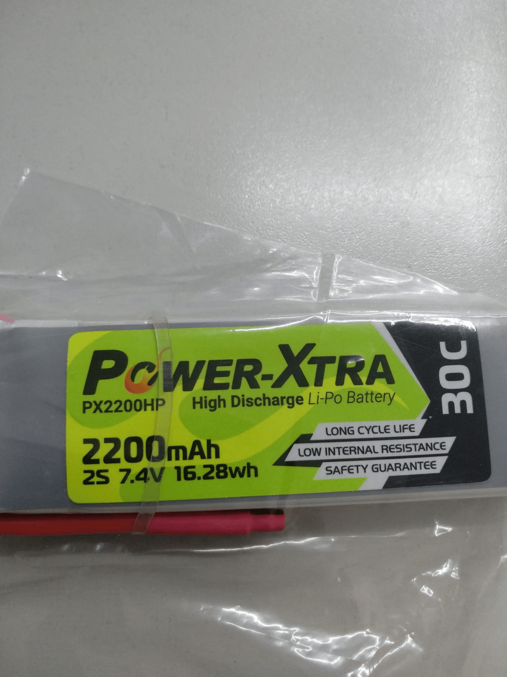 Power-Xtra PX2200HP 2S 7.4V 16.28wh 2200 mAh 30c Li-Polimer Pil