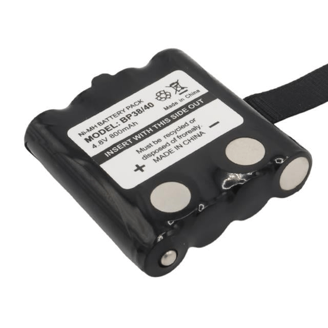 PowerMaster BP38/40 NI-MH 4.8 Volt 800mAh Cobra Telsiz Pili Şarj Edilebilir Şarjlı 4xAAA