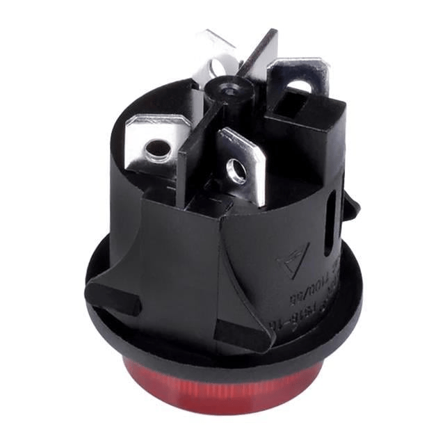 PowerMaster IC-180G Anahtar Basmalı 4 Pin Kalıcı Yuvarlak 25 Mm