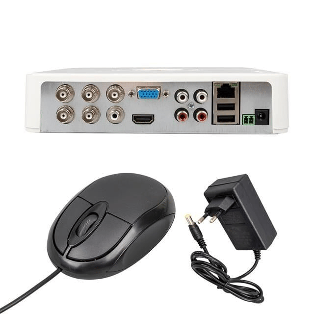 PowerMaster PM-12180 4 Kanal 5MP Destekli 1080N H265 Xmeye Video Çıkışlı DVR/XVR Kayıt Cihazı