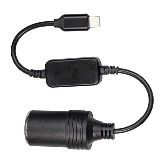 PowerMaster PM-24759 Type-C 5 Volt To 12 Volt Çakmak Fiş Çevirici