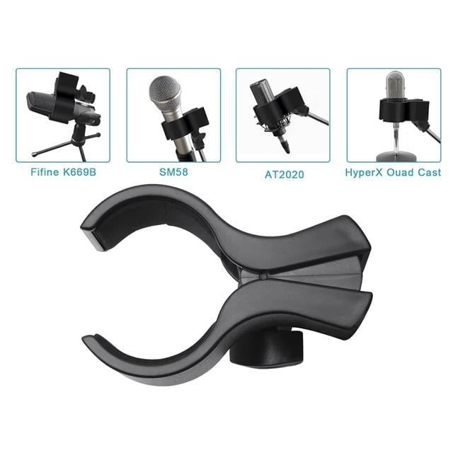 PowerMaster PM-26937 Mikrofon Standı Klipsi Plastik Yaylı 3-6CM