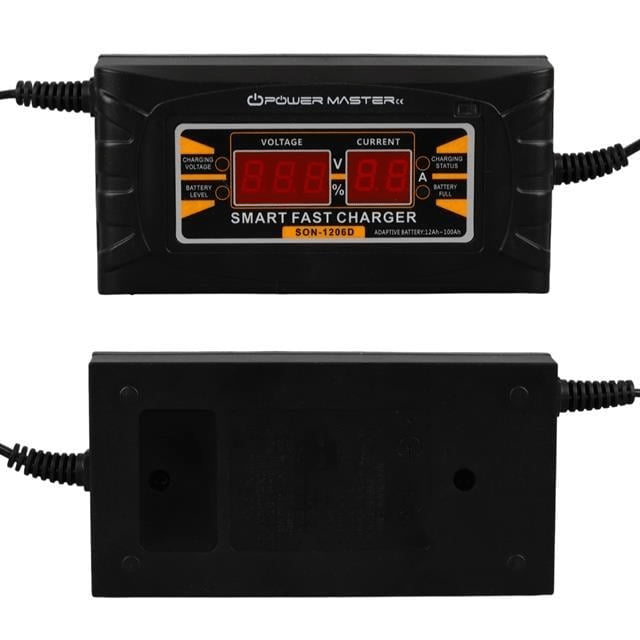 PowerMaster SON-1206D 12 Volt - 6 Amper Akıllı Hızlı Akü Şarj Cihazı