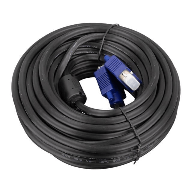 PowerMaster VGA155 5 Metre VGA Kablosu - 15 Pin 3+6 Erkek-Erkek LCD/Projeksiyon Bağlantısı