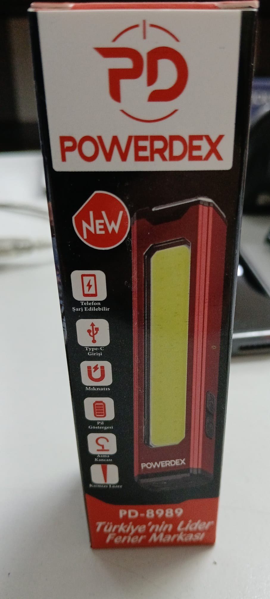 Powerdex PD-8989 4000 Lümen El Feneri 40 Watt