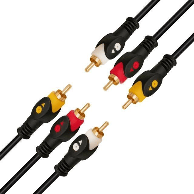Powermaster 1.5 Metre 3RCA-3RCA Kablo