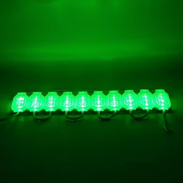 Powermaster 12 Volt 0.6 Watt Yeşil 2835 65 X 25 Mm IP65 120 Lümen 160 Derece Modül Led