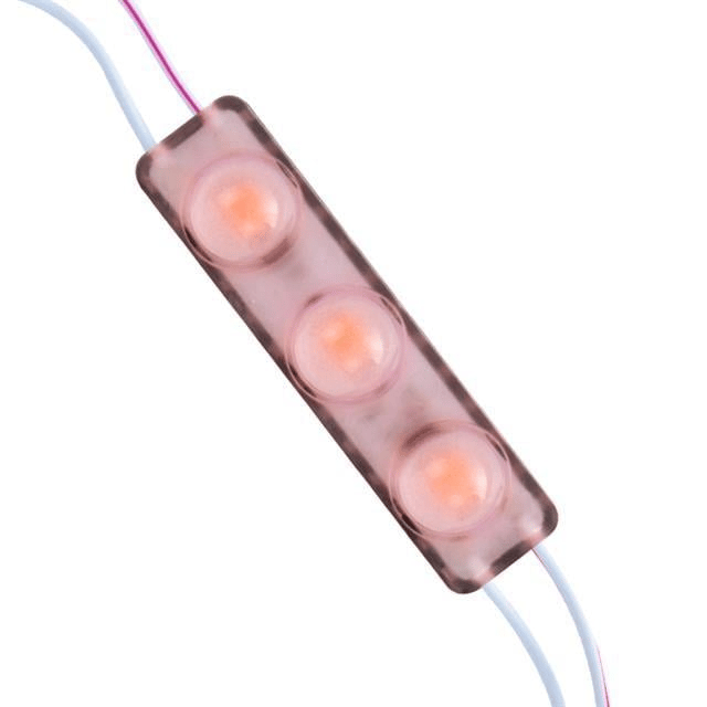 Powermaster 12 Volt 1.5 Watt Pembe Yanıp Sönen Parlak Tek Renk 2835 69 X 16 Mm IP65 160 - 180 Lümen 160 Derece Modül Led