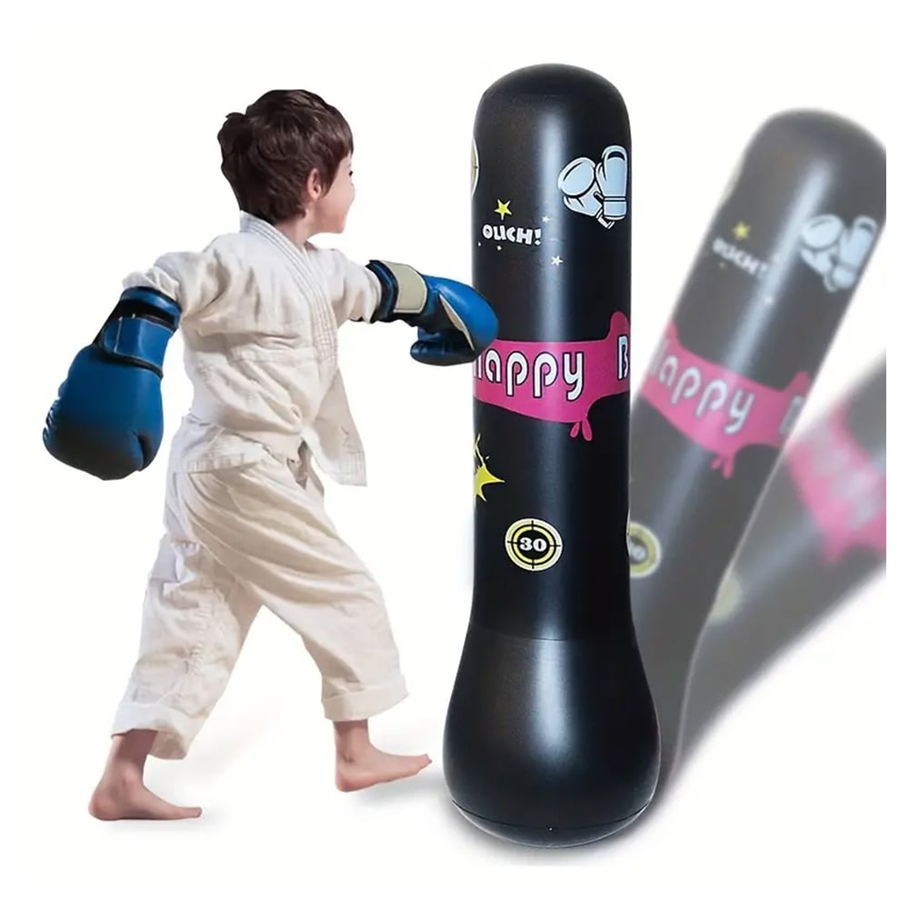 Powermaster 24275 Şişme Boks Fitness Antrenman Dikey Kum Torbası