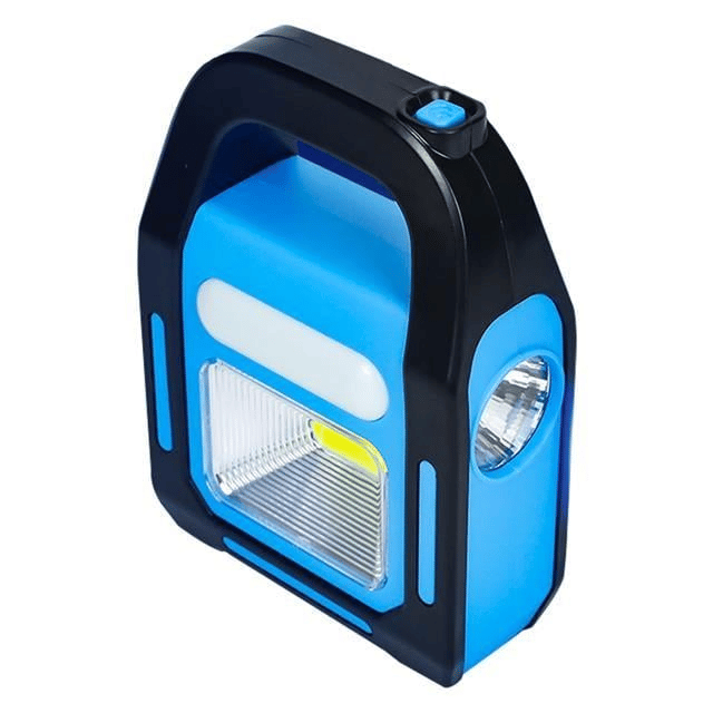 Powermaster HB-9707A-2 3 Kademeli USB Çıkışlı Şarjlı Taşınabilir Solar Lamba
