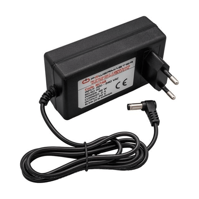 Powermaster PM-16743 24 Volt - 2 Amper Plastik Kasa 5.5*2.5 Uç Priz Tip Adaptör