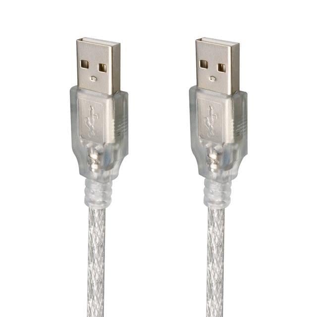 Powermaster PM-19803 Şeffaf 3 Metre Usb Erkek-Erkek Kablo