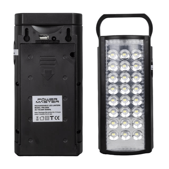 Powermaster PM-23800 Telefon Şarj Edebilen 24 Ledli Çok Fonksiyonlu Işıldak