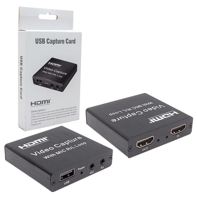 Powermaster PM-2620 4K Uyumlu 1080P USB 2.0 HDMI Video Capture Kart