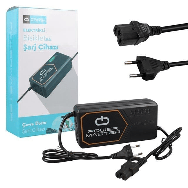 Powermaster PM-31122 36 Volt 20 Amper Elektrikli Bisiklet Şarj Cihazı