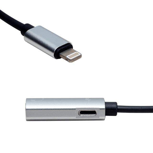 Powermaster PM-3833 Lightning Şarj Ve Kulaklık Çevirici Kablo Adaptör