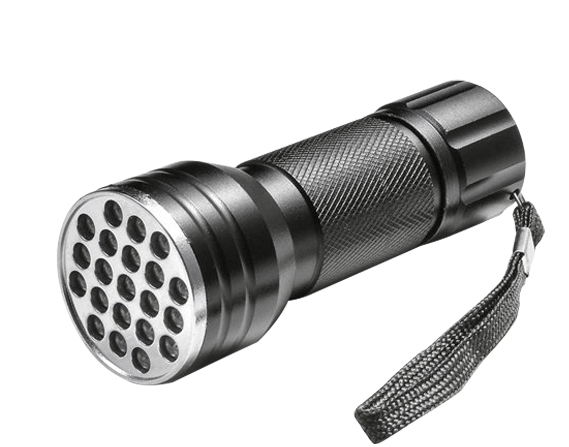Powermaster PM-6351 Ultraviyole Işınlı 21 Ledli El Feneri