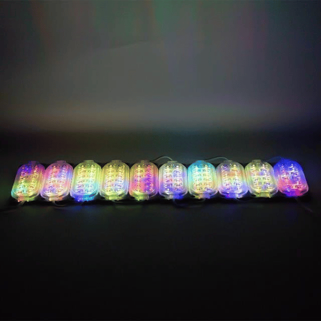 Powermaster Parlak Yanıp Sönen RGB 24 Volt 1.2 Watt  2835 Modül Led