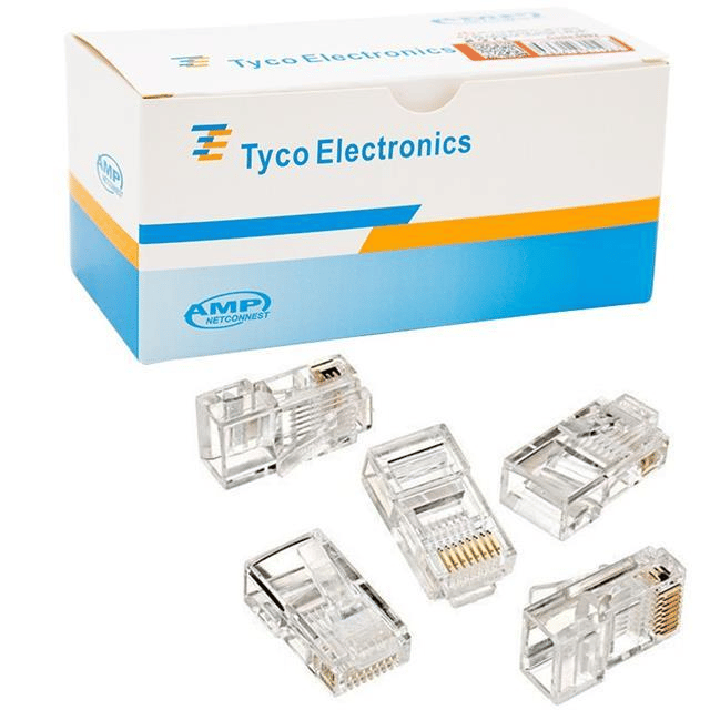 Powermaster RJ45 Cat5 -Cat6 Uç 8P8C Soket (100'lü)