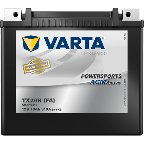 Powersports AGM Active 12V 18Ah 310 A – TX20H (FA) | Motosiklet & ATV Aküsü
