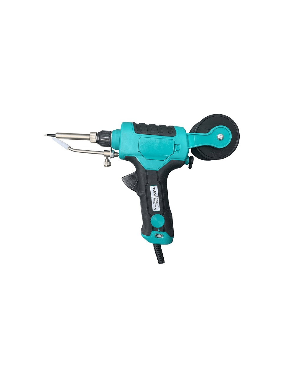 Prolink PJ-041 60W Led Işıklı Eğik Uçlu Lehim Makaralı Tabanca Lehimli Havya