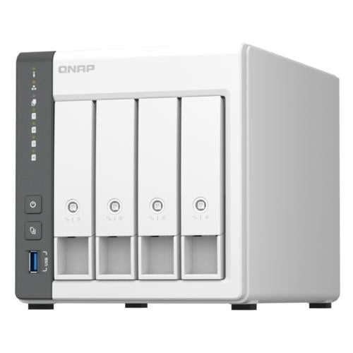 QNAP TS-433 4GB RAM 4 Disk Yuvalı NAS | 88TB Destek, 2.5GbE, USB 3.0 & 2.0