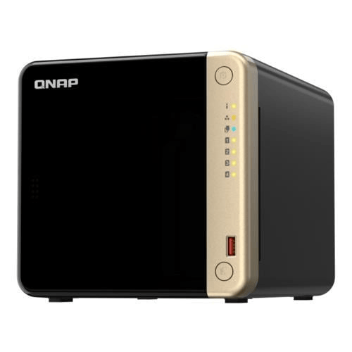 QNAP TS-464 4 Disk Yuvalı NAS | 8GB RAM, Intel Celeron N5095, 2.5GbE, HDMI 2.1