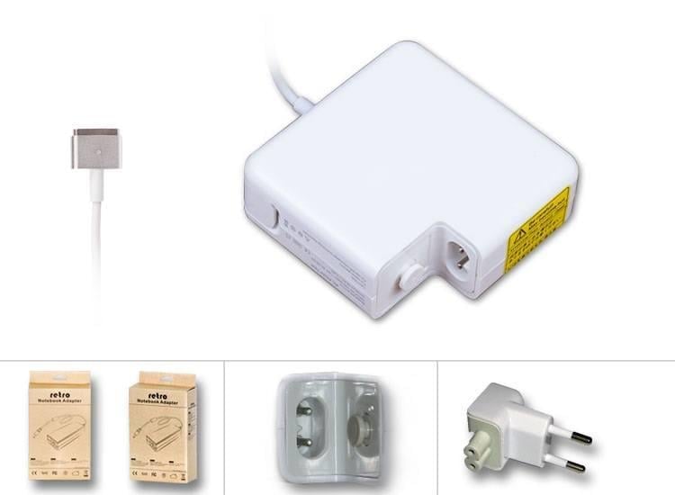 RETRO Apple MacBook Pro 85W MagSafe 2 Notebook Adaptör RNA-AP10