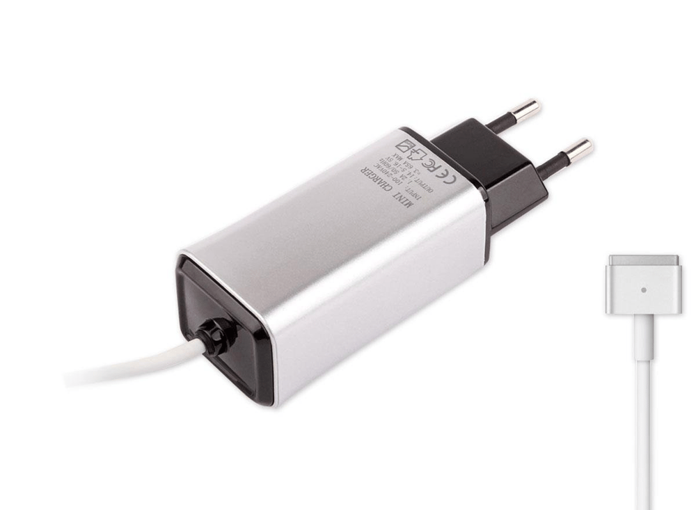 RETRO-Color, Apple MacBook 45W-60W MagSafe 2 Mini Adaptör - Silver