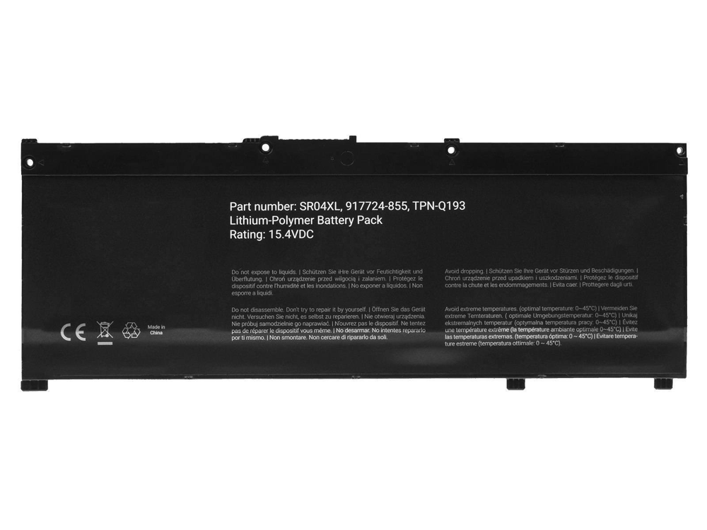 RETRO Hp Pavilion 15-cb, 15-cb000, 15-cx, 15-cx0000, SR03XL, SR04XL Notebook Bataryası