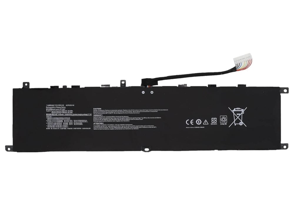 RETRO MSI BTY-M57 Notebook Bataryası