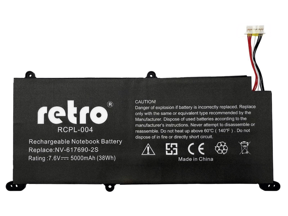 RETRO NV-617690-2S Notebook Bataryası