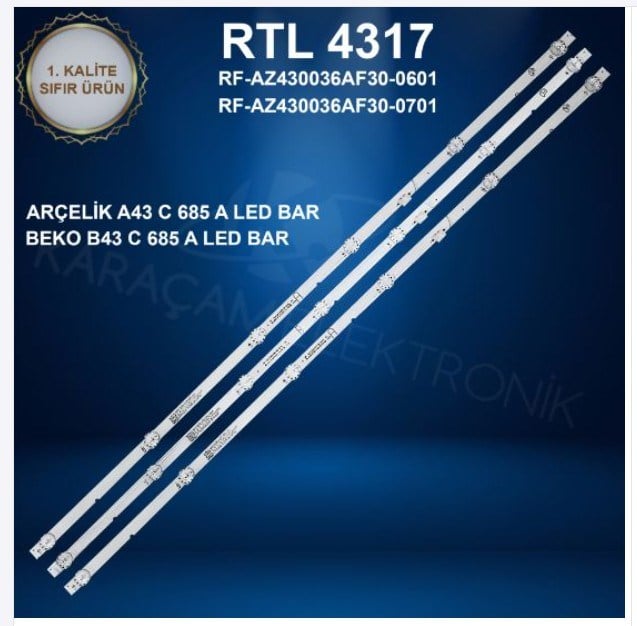RTL-4317  Arçelik - Beko - Grundig 43