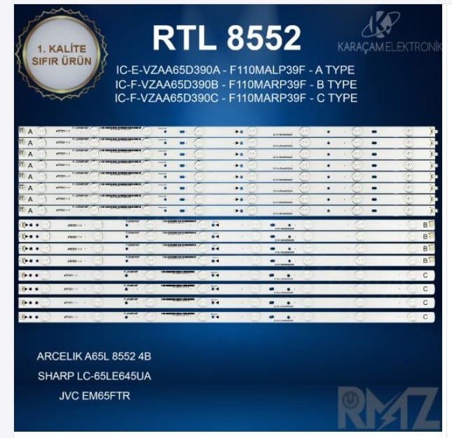 RTL-8552 Arçelik 65