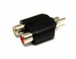 Rca Tos Erkek - 2 x Rca Dişi Dönüştürücü Jack