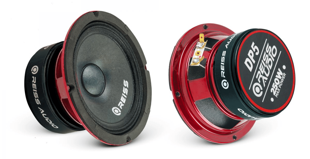 Reiss Audio RS-DP5 250 Watt Max Power+75 Watt RMS Power+13cm Oto Midrange 2 Li Paket Halinde