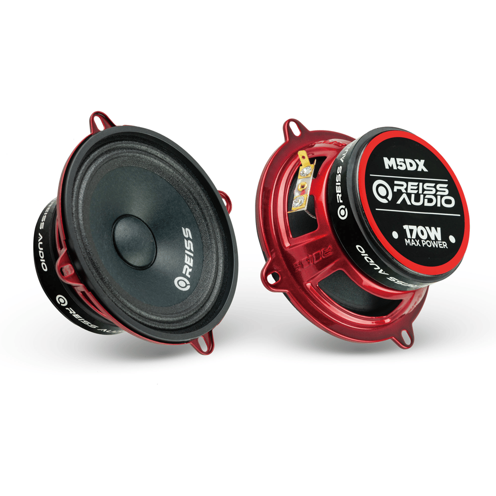 Reiss Audio RS-M5DX 170 Watt Max Power 13 Cm Oto Midrange 2 Li Paket Halinde