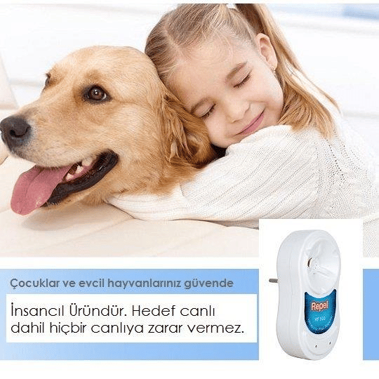 Repel RF 500 V2 Fare Kovucu Sıçan Kovucu Süper Etki
