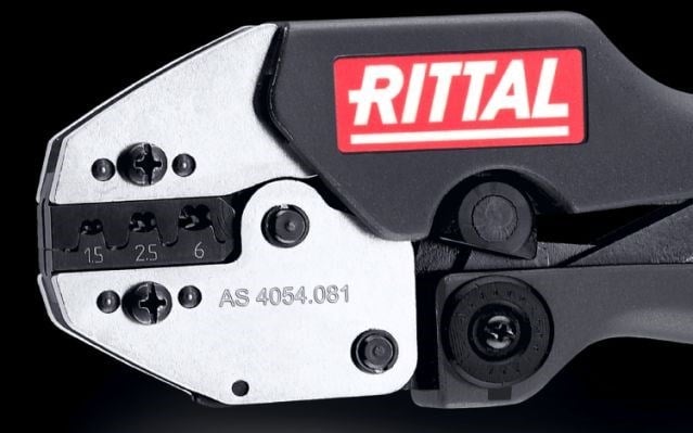 Rittal AS 4054081 İzolasyonsuz Yassı Soket Kovan Sıkma Pensesi 0.5-6 mm²