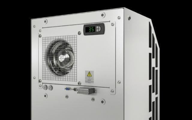 Rittal SK 3304.518 Blue e Duvara Monte Klima – UL Type 3R/4/12, 1,1 kW, 115 V, 1~, Çelik Sac