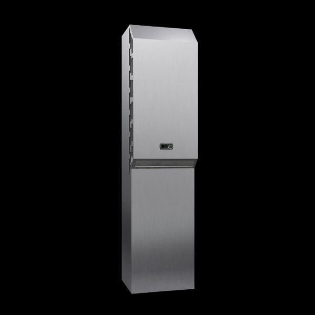 Rittal SK 3305.514 Blue e Yan Panel/Kapı Monteli Klima – NEMA 4X, 1,5 kW, 115 V, Paslanmaz Çelik
