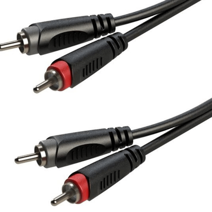 Roxtone RX-K12805 2xRCA to 2xRCA 5 Metre Kablo